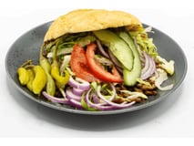 Turks brood shoarma