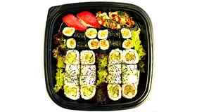 ZALM en TUNA SALADE BOX (32 stuks)