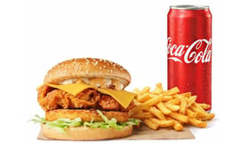 Texas Tornado Burger menu