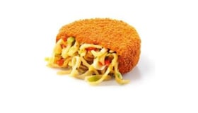 Vegetarische bamischijf