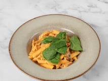 Pasta crème funghi pollo