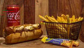 Broodje braadworst menu