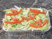 Kapsalon kip groot