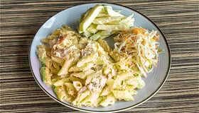 084S. Pasta alla carbonara Elat