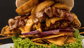 Luc's chickenburger