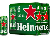 Heineken Premium Pilsener Beer 6x500mll