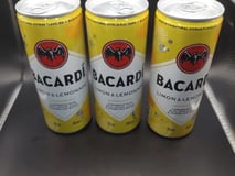 Bacardi Lemon and Lemonade