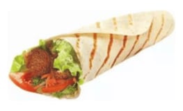 Falafel wrap