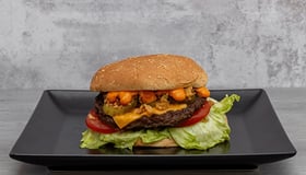 Spiderman burger