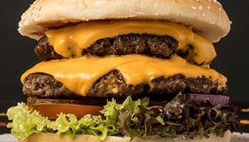 Double cheeseburger
