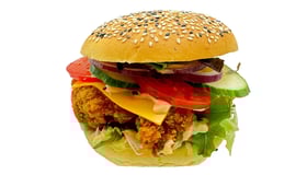 Broodje korean chicken burger