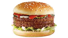 Triple hamburger