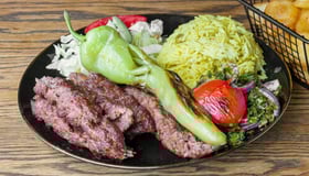 Kebab spies schotel