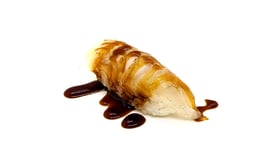 17. Flamed Suzuki nigiri