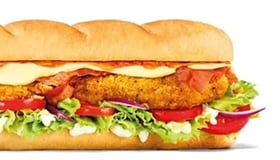 Sweet Chili Breaded Chicken & Bacon Sub