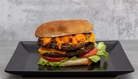 The Hulk XL burger