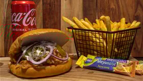 Broodje kipdöner menu