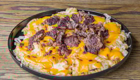 Cheese fries gehakt