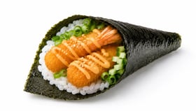 Temaki ebi fry
