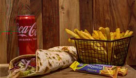 Lahmacun kipdöner menu