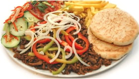 Shoarma schotel speciaal