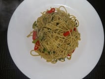 Pasta aglio olio e peperoncino