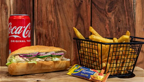 Broodje tonijnsalade menu