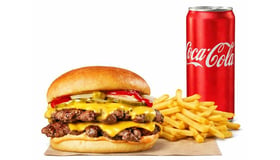 Smashburger double menu