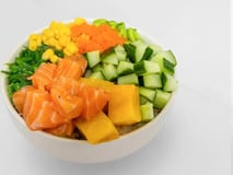 Low Carb Salmon bowl