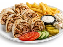 Shoarma maaltijd