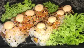 Spicy chicken roll
