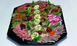 Combischotel met gerookte vis