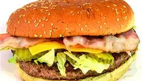 Bacon cheeseburger
