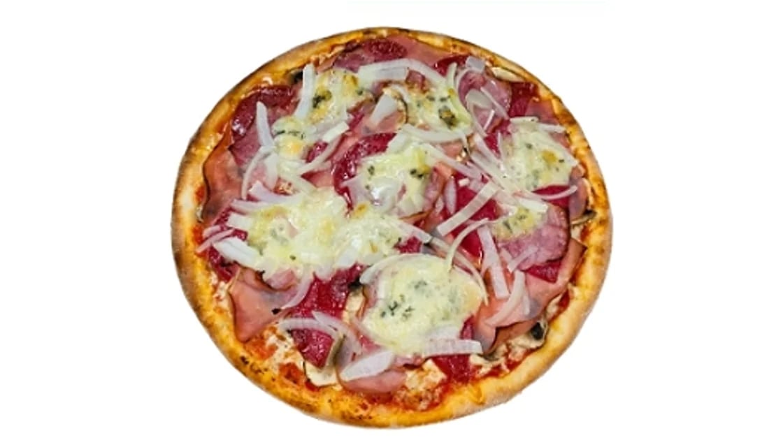 Pizza paesana alla gorgonzola