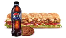 Legendary Teriyaki Sub menu
