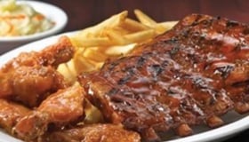 Naturel Ribs and Wings medium