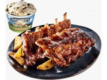Spareribs van de grill met Ben & Jerry's 100ml
