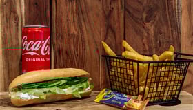 Broodje roomkaas menu