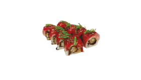 Soft shell spicy tonijn roll