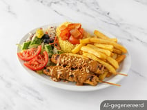Kip Saté Menu Klein