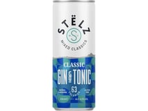 Stëlz Mixed Classics Gin & Tonic 250 ml
