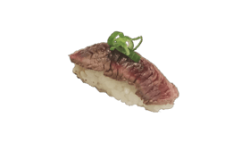 Flamed beef