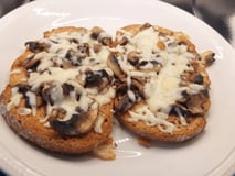 Tosti con funghi