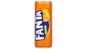 Fanta orange blikje