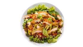 Fried chicken salade