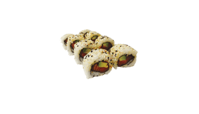 Spicy zalm roll(8 stuks)