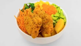 Pokebowl spicy chicken
