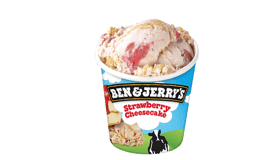 Ben & Jerry's Strawberry Cheesecake 465ml