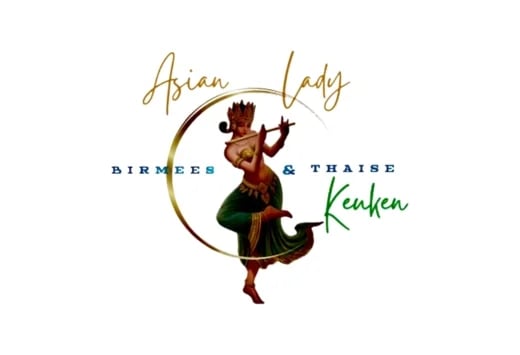 Asian Lady Birmese Thaise Keuken