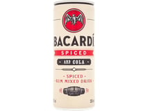 Bacardi Spiced Cola 250ml